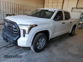 2024 Toyota Tundra SR with VIN 5TFKB5DB6RX217360, listed as a Copart auction lot 81826514 with 5,599 mi miles and Salvage title. Bid and sale history available at DreamBid. Image 1.