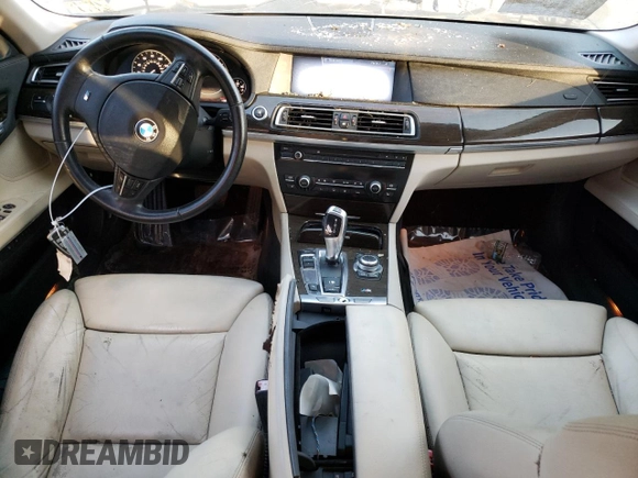 2011 BMW 7 Series 740Li with VIN WBAKB4C53BC392519, listed as a Copart auction lot 41449605 with 71,670 mi miles and Non Repairable. Bid and sale history available at carsss.com. Image 8.
