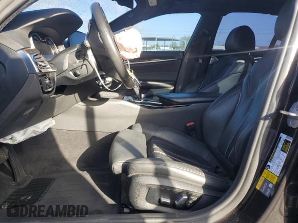 2019 BMW 5 Series 530e iPerformance with VIN WBAJA9C5XKB388307, listed as a Copart auction lot 49182735 with 73,819 mi miles and Salvage Title. Bid and sale history available at carsss.com. Image 7.