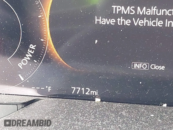2025 Mazda CX-70 Premium Plus with VIN JM3KJEHA4S1112319, listed as a IAAI auction lot 41908798 with 7,712 mi miles and . Bid and sale history available at DreamBid. Image 16.