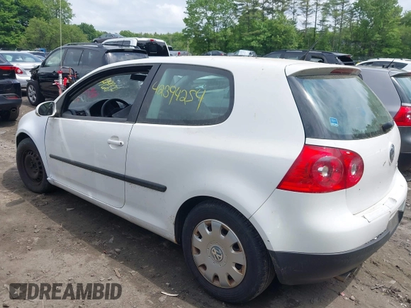 2009 Volkswagen Rabbit S with VIN WVWBB71K99W112155, listed as a IAAI auction lot 42394254 with 158,219 mi miles and . Bid and sale history available at DreamBid. Image 3.
