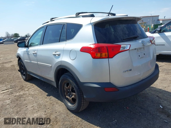 2014 Toyota RAV4 LE with VIN 2T3BFREV4EW136537, listed as a IAAI auction lot 42065728 with 211,039 mi miles and . Bid and sale history available at DreamBid. Image 3.