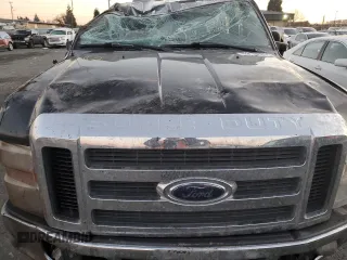 2008 Ford Super Duty F-250 SRW XL with VIN 1FTSW21RX8ED52839, listed as a Copart auction lot 89108305 with 0 mi miles and Salvage Title. Bid and sale history available at carsss.com. Image 11.