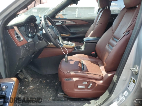 2017 Mazda CX-9 Signature with VIN JM3TCBEY8H0141447, listed as a Copart auction lot 57467075 with 183,600 mi miles and Salvage title. Bid and sale history available at DreamBid. Image 7.