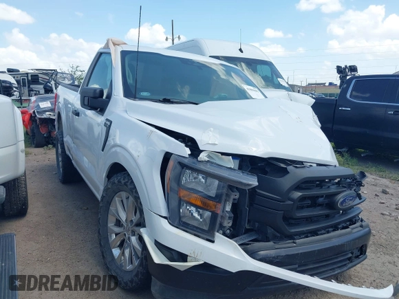 2023 Ford F-150 XL with VIN 1FTMF1C57PKD08603, listed as a IAAI auction lot 41804602 with Not provided miles and . Bid and sale history available at DreamBid. Image 1.