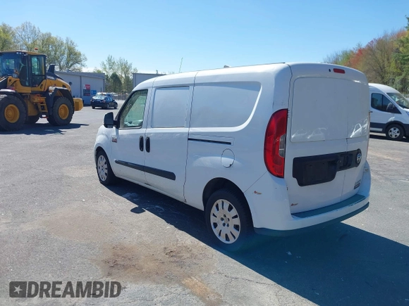 2018 Ram ProMaster City Cargo Tradesman with VIN ZFBERFAB6J6K38421, listed as a IAAI auction lot 42101849 with 105,587 mi miles and . Bid and sale history available at carsss.com. Image 3.