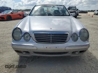 2002 Mercedes-Benz E-Class with VIN WDBJF65J02B495961, listed as a Copart auction lot 73844554 with 99,380 mi miles and Salvage Title. Bid and sale history available at carsss.com. Image 5.