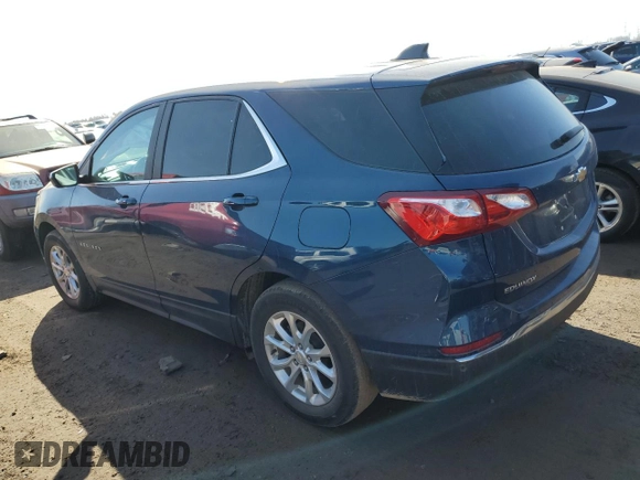 2021 Chevrolet Equinox LT with VIN 3GNAXKEV9ML392797, listed as a Copart auction lot 48789045 with 47,156 mi miles and Salvage Title. Bid and sale history available at DreamBid. Image 2.