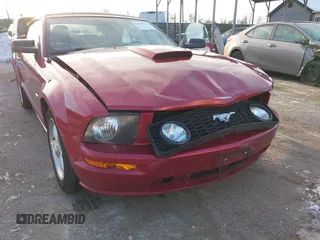 2007 Ford Mustang GT Deluxe with VIN 1ZVFT85H575257339, listed as a IAAI auction lot 41250343 with 134,120 mi miles and . Bid and sale history available at DreamBid. Image 6.