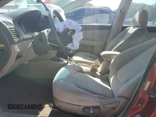 2007 Kia Spectra EX z VIN KNAFE121275436205, wystawiony jako Copart lot #57680055 z przebiegiem 141 670 mil mil oraz Szkoda całkowita • Salvage title. Historia ofert i sprzedaży dostępna na DreamBid. Obrazek 7.