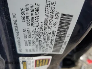 2021 Acura RDX Technology with VIN 5J8TC2H55ML015938, listed as a Copart auction lot 61309105 with Not provided miles and Salvage title. Bid and sale history available at DreamBid. Image 13.