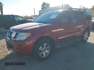 2008 Nissan Pathfinder S with VIN 5N1AR18U88C641331, listed as a IAAI auction lot 41667646 with 170,762 mi miles. Bid and sale history available at carsss.com. Image 2.