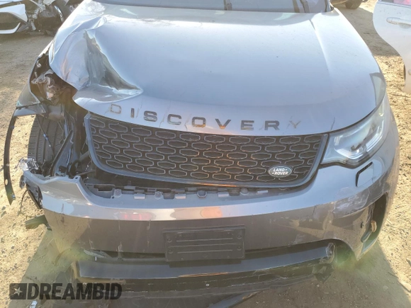 2017 Land Rover Discovery HSE Luxury with VIN SALRHBBV0HA023328, listed as a Copart auction lot 76564334 with 56,693 mi miles and Salvage Title. Bid and sale history available at carsss.com. Image 12.