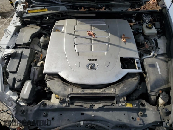 2010 Lexus LS 460 L with VIN JTHDL5EF2A5002578, listed as a Copart auction lot 83389104 with 141,563 mi miles and Salvage title. Bid and sale history available at DreamBid. Image 11.