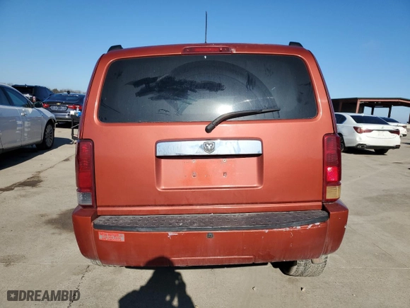 2007 Dodge Nitro SLT with VIN 1D8GT58K47W592391, listed as a Copart auction lot 85945364 with 0 mi miles and Salvage Title. Bid and sale history available at carsss.com. Image 6.