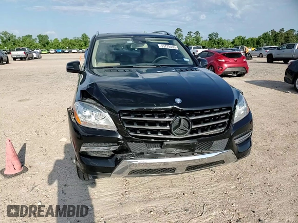 2014 Mercedes-Benz M 350 with VIN 4JGDA5JB8EA411199, listed as a Copart auction lot 55778065 with 112,674 mi miles and Salvage Title. Bid and sale history available at DreamBid. Image 14.