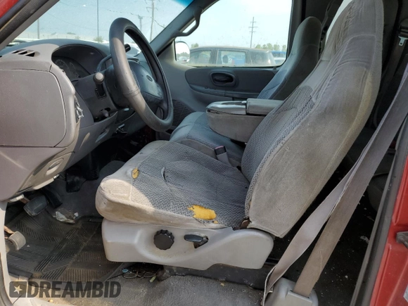 1999 Ford F-150 with VIN 1FTZX1729XNB50069, listed as a Copart auction lot 45382495 with Not provided miles and Salvage title. Bid and sale history available at DreamBid. Image 7.