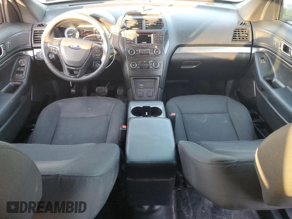 2016 Ford Utility Police Interceptor with VIN 1FM5K8AR5GGA28658, listed as a Copart auction lot 42578175 with 105,980 mi miles and Salvage Title. Bid and sale history available at carsss.com. Image 8.