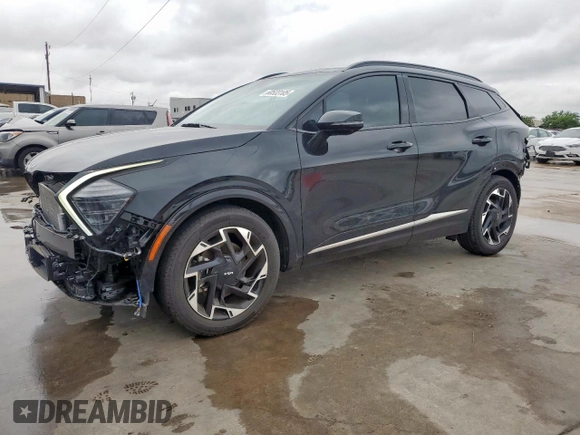 2024 Kia Sportage SX-Prestige with VIN 5XYK53DFXRG206007, listed as a Copart auction lot 60533105 with 6,973 mi miles and Salvage title. Bid and sale history available at DreamBid. Image 1.