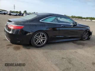 2018 Mercedes-Benz S-Class S 560 with VIN WDDXJ8GB7JA033242, listed as a Copart auction lot 71225604 with 39,259 mi miles and Salvage Title. Bid and sale history available at carsss.com. Image 3.
