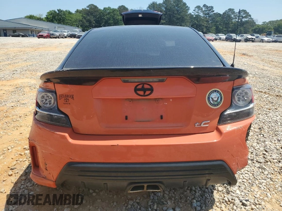 2015 Scion tC z VIN JTKJF5C79FJ006996, wystawiony jako Copart lot #53114425 z przebiegiem 91 647 mil mil oraz Szkoda całkowita • Salvage title. Historia ofert i sprzedaży dostępna na DreamBid. Obrazek 6.