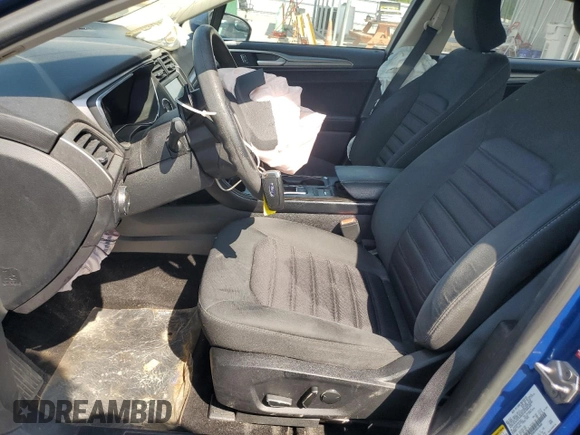 2017 Ford Fusion SE with VIN 3FA6P0HDXHR410660, listed as a Copart auction lot 64426135 with 79,936 mi miles and Salvage title. Bid and sale history available at DreamBid. Image 7.