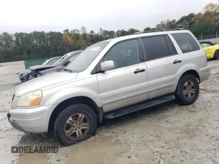 2005 Honda Pilot EX-L with RES with VIN 5FNYF18665B006393, listed as a Copart auction lot 77927164 with 225,911 mi miles and Salvage Title. Bid and sale history available at carsss.com. Image 1.