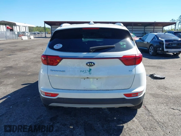 2018 Kia Sportage EX with VIN KNDPN3ACXJ7470734, listed as a IAAI auction lot 41859915 with 123,918 mi miles and . Bid and sale history available at DreamBid. Image 16.