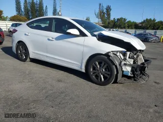 2018 Hyundai Elantra SEL with VIN 5NPD84LF2JH248434, listed as a Copart auction lot 48581135 with 130,122 mi miles and Salvage Title. Bid and sale history available at carsss.com. Image 4.