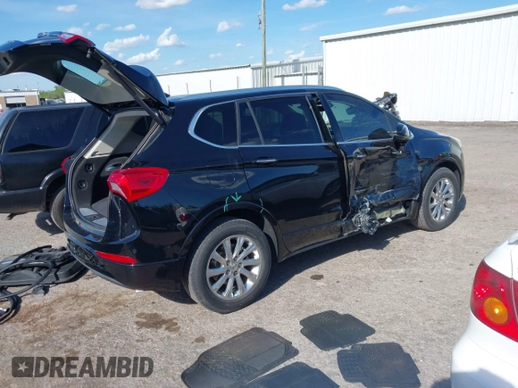 2020 Buick Envision Essence with VIN LRBFXCSA3LD209970, listed as a IAAI auction lot 42055134 with 59,854 mi miles and . Bid and sale history available at carsss.com. Image 4.