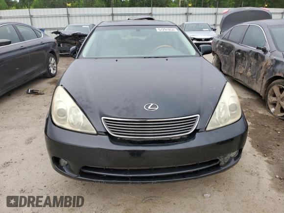 2006 Lexus ES 350 with VIN JTHBA30G365176491, listed as a Copart auction lot 51291854 with 134,237 mi miles and Salvage Title. Bid and sale history available at DreamBid. Image 5.