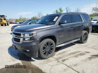 2016 Chevrolet Tahoe LT z VIN 1GNSKBKC8GR131809, wystawiony jako Copart lot #53096605 z przebiegiem 154 537 mil mil oraz Szkoda całkowita • Salvage title. Historia ofert i sprzedaży dostępna na DreamBid. Obrazek 1.