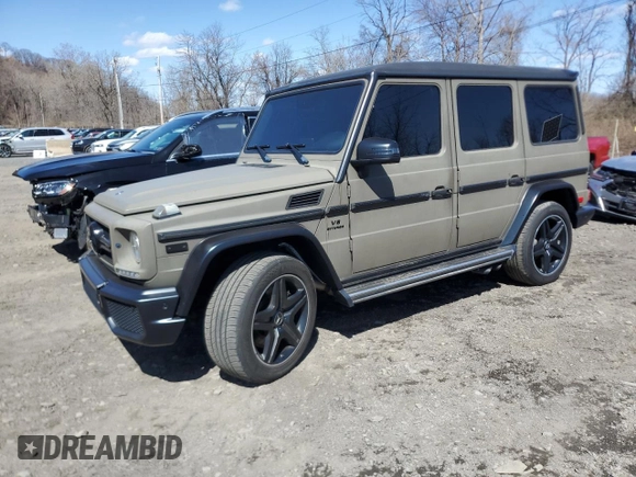 2017 Mercedes-Benz G-Class AMG G 63 with VIN WDCYC7DF5HX273627, listed as a Copart auction lot 52704505 with 57,631 mi miles and Salvage Title. Bid and sale history available at carsss.com. Image 1.