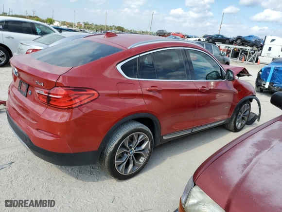 2017 BMW X4 xDrive28i with VIN 5UXXW3C5XH0T78858, listed as a Copart auction lot 40003843 with 106,244 mi miles. Bid and sale history available at carsss.com. Image 3.