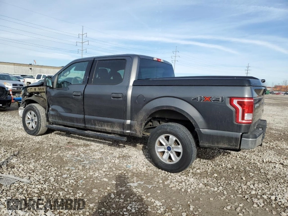 2017 Ford F-150 XL with VIN 1FTEW1EG4HFB90149, listed as a Copart auction lot 42820525 with 110,960 mi miles and Salvage Title. Bid and sale history available at carsss.com. Image 2.