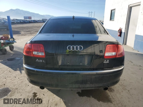 2006 Audi A8 4.2L z VIN WAUML44E46N025255, wystawiony jako Copart lot #48436035 z przebiegiem 150 567 mil mil oraz Tytuł czysty. Historia ofert i sprzedaży dostępna na DreamBid. Obrazek 6.