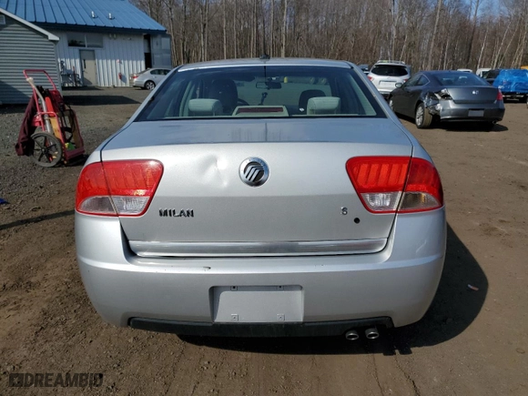 2010 Mercury Milan with VIN 3MEHM0HA5AR626812, listed as a Copart auction lot 50618895 with 107,072 mi miles and Clean Title. Bid and sale history available at carsss.com. Image 6.