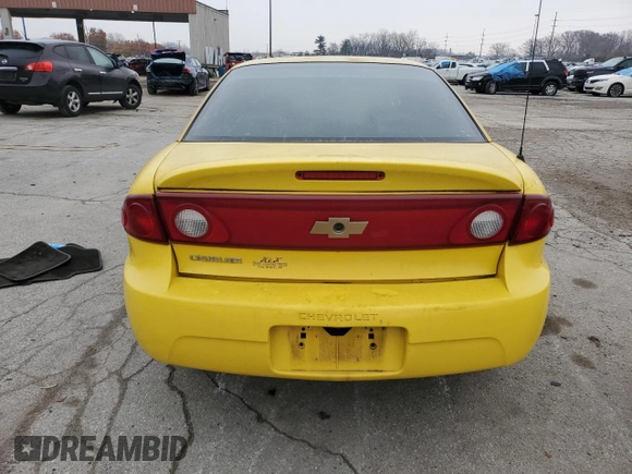 2004 Chevrolet Cavalier with VIN 1G1JC12F647163082, listed as a Copart auction lot 81107744 with 155,485 mi miles and Salvage Title. Bid and sale history available at carsss.com. Image 6.