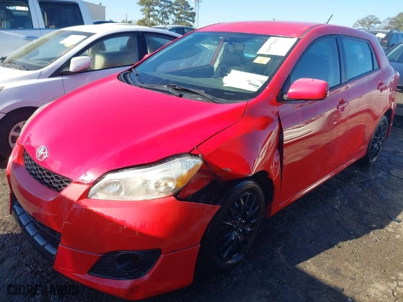 2010 Toyota Matrix with VIN 2T1KU4EE0AC302419, listed as a IAAI auction lot 41877819 with 248,916 mi miles. Bid and sale history available at carsss.com. Image 2.