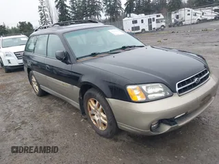 2001 Subaru Legacy Outback Limited with VIN 4S3BH686617604450, listed as a IAAI auction lot 41605861 with 231,593 mi miles and . Bid and sale history available at DreamBid. Image 1.