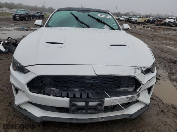 2020 Ford Mustang EcoBoost with VIN 1FA6P8TH0L5141752, listed as a Copart auction lot 46543045 with 82,252 mi miles and Salvage Title. Bid and sale history available at carsss.com. Image 5.