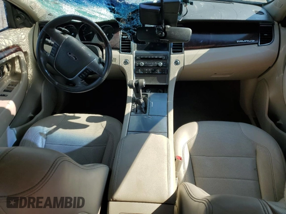 2010 Ford Taurus Limited with VIN 1FAHP2FW3AG164556, listed as a Copart auction lot 62024345 with 153,320 mi miles and Salvage title. Bid and sale history available at DreamBid. Image 8.