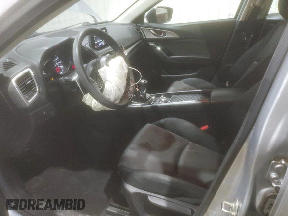 2017 Mazda 3 Sport with VIN 3MZBN1U79HM142232, listed as a Copart auction lot 50261985 with 129,469 mi miles and Salvage Title. Bid and sale history available at DreamBid. Image 7.