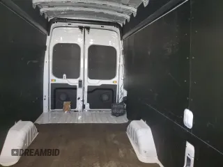 2024 Ford Transit Cargo with VIN 1FTBW3U86RKB32433, listed as a Copart auction lot 85781534 with 15,889 mi miles and Salvage Title. Bid and sale history available at DreamBid. Image 10.