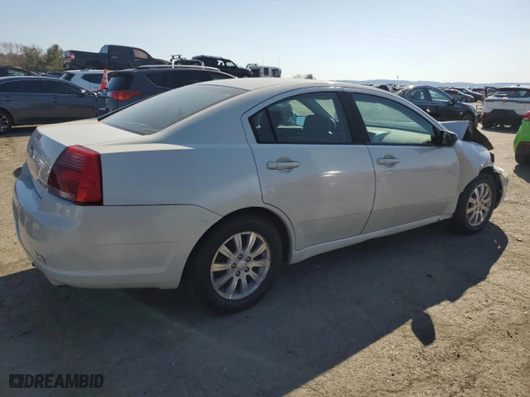 2008 Mitsubishi Galant ES with VIN 4A3AB36F38E019021, listed as a Copart auction lot 48754645 with 74,638 mi miles and Salvage Title. Bid and sale history available at carsss.com. Image 3.