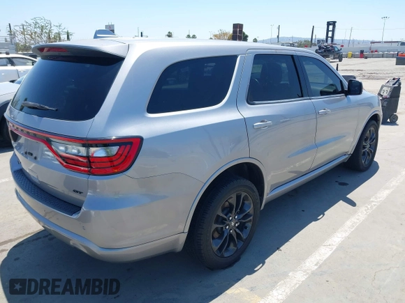 2021 Dodge Durango GT Plus with VIN 1C4RDJDG8MC641782, listed as a IAAI auction lot 42578187 with 80,796 mi miles and . Bid and sale history available at DreamBid. Image 4.