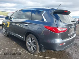 2013 Infiniti JX35 with VIN 5N1AL0MM6DC342383, listed as a IAAI auction lot 40825950 with 105,979 mi miles and . Bid and sale history available at DreamBid. Image 3.