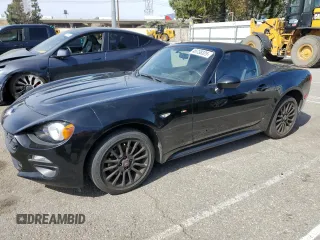 2017 FIAT 124 Spider Elaborazione Abarth z VIN JC1NFAEK6H0124254, wystawiony jako Copart lot #46738325 z przebiegiem 24 427 mil mil oraz Czysty tytuł • Clean title. Historia ofert i sprzedaży dostępna na DreamBid. Obrazek 1.