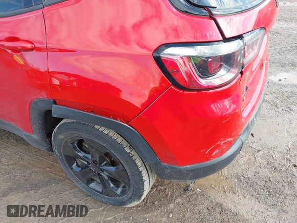 2021 Jeep Compass Altitude with VIN 3C4NJDBB3MT504477, listed as a IAAI auction lot 41886527 with 50,341 mi miles and . Bid and sale history available at DreamBid. Image 6.