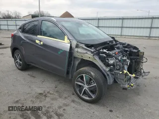 2022 Honda HR-V EX with VIN 3CZRU6H59NM721589, listed as a Copart auction lot 47931855 with 29,687 mi miles and Salvage Title. Bid and sale history available at carsss.com. Image 4.